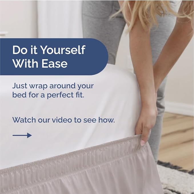 Bed Skirt - Full - 12 in Drop