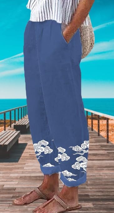 Women's Linen Loungewear - Pants