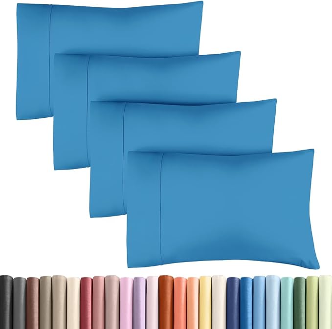 Pillowcase Set - Queen - 4 Pack - 4 Piece