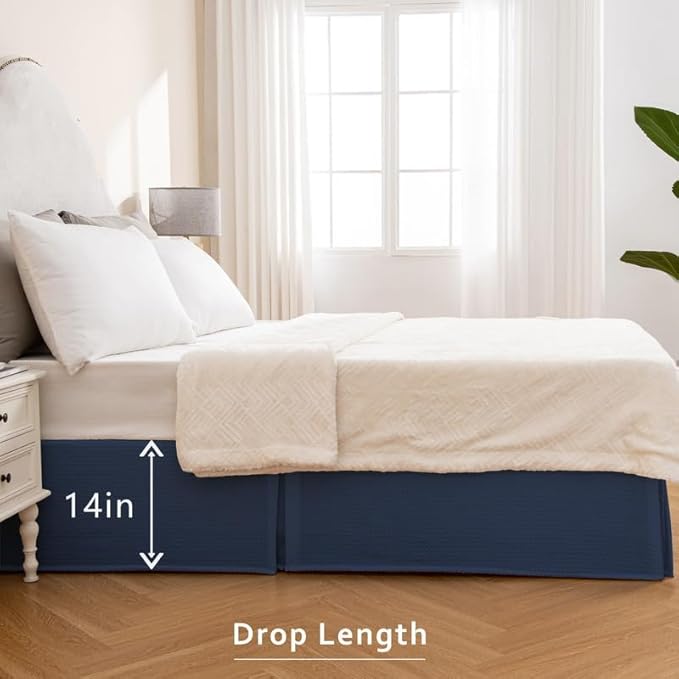 Bed Skirt - Queen - 14 in Drop
