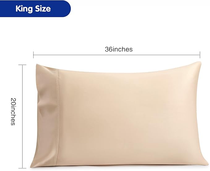 Cooling Pillowcase Set - King - 2 Pack