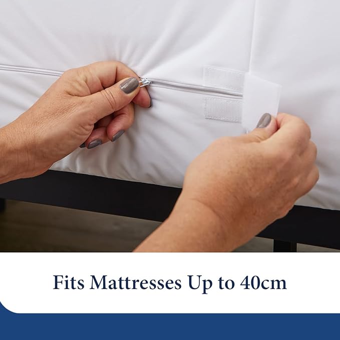 Bamboo Cooling Mattress Protector - King