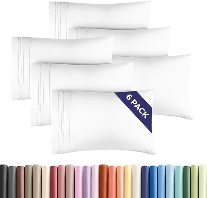 Pillowcase Set - Queen - 6 Piece