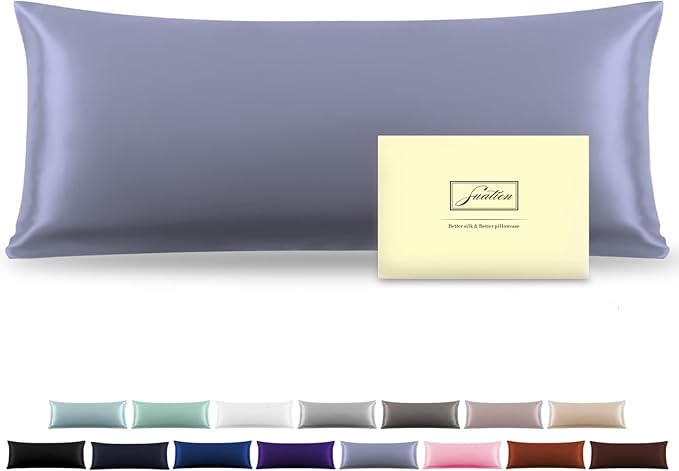 Mulberry Silk Cooling Pillowcase - 20 x 54 in