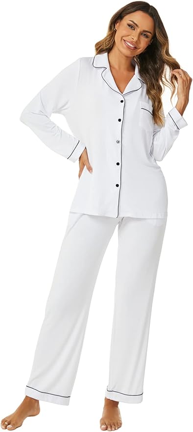 Women's Pajama Set - Long Sleeve - 2 Piece