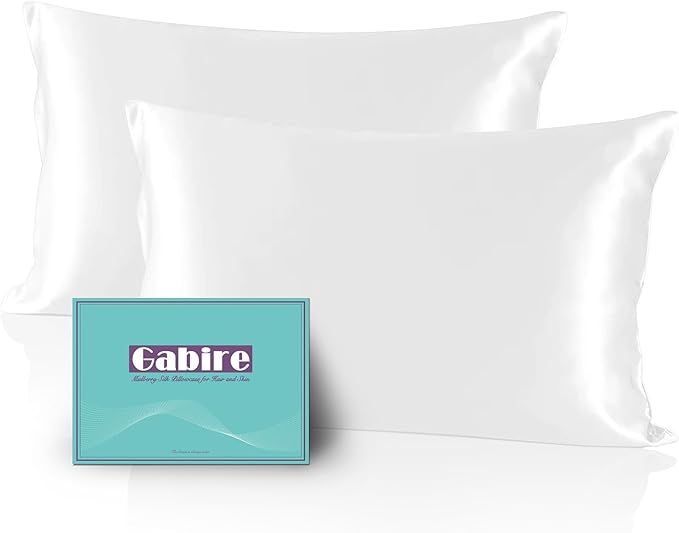 Mulberry Silk Pillowcase Set - Standard - 2 Pack - 2 Piece