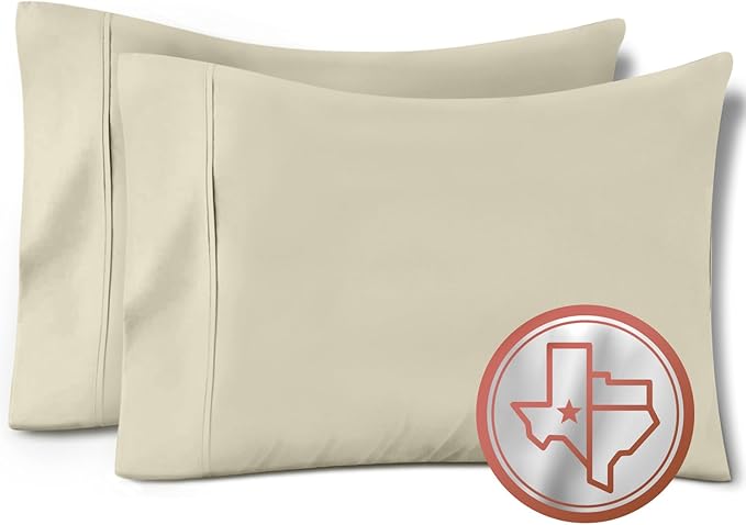 Linen Pillowcase Set - King - 2 Piece