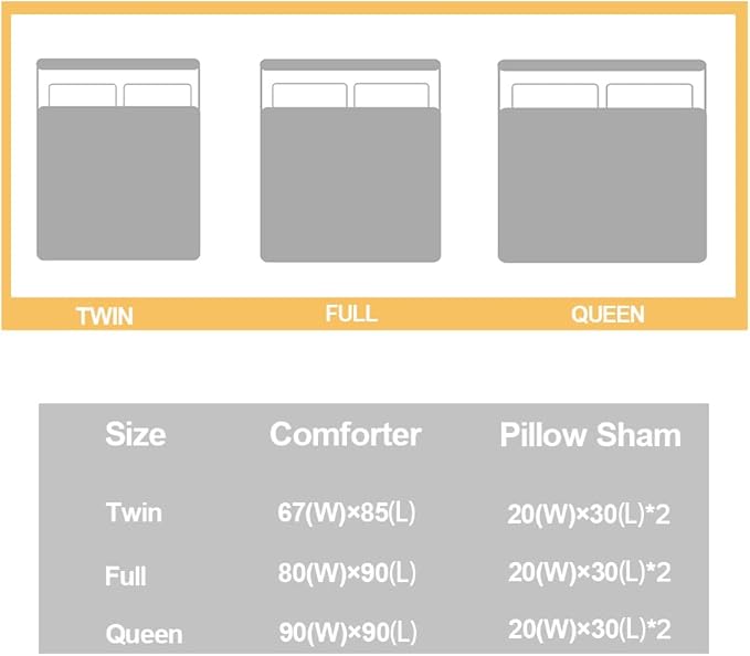 Comforter Set - Full - 3 Piece