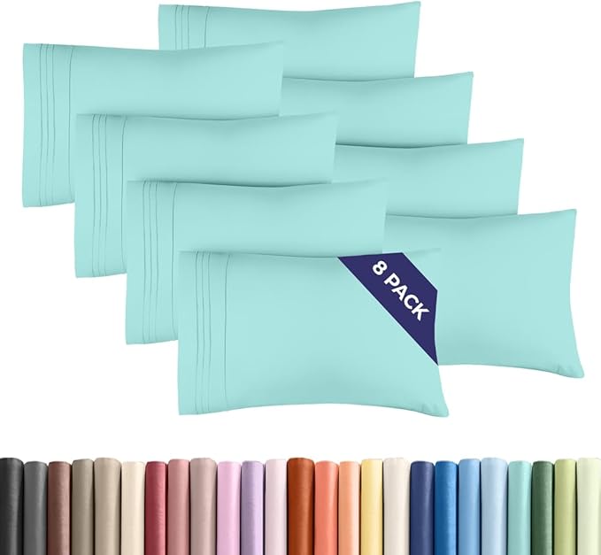 Pillowcase Set - Queen - 8 Piece