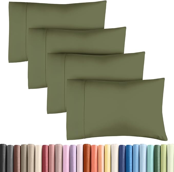 Pillowcase Set - King - 4 Pack - 4 Piece