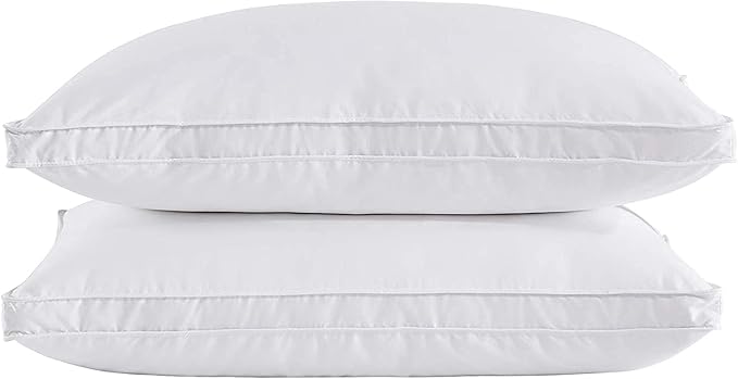 100% Cotton Bed Pillow - King - 2 Piece