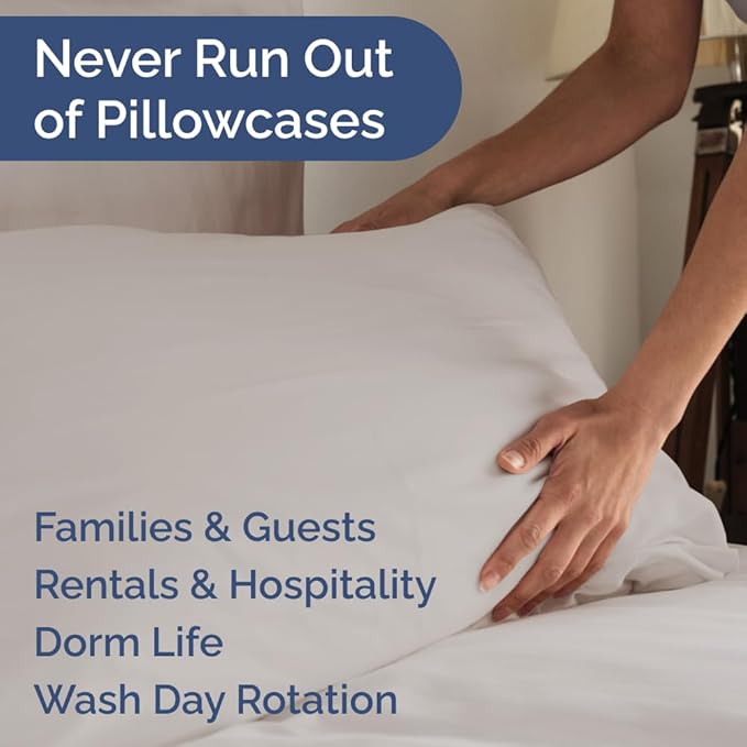 Pillowcase Set - King - 10 Piece