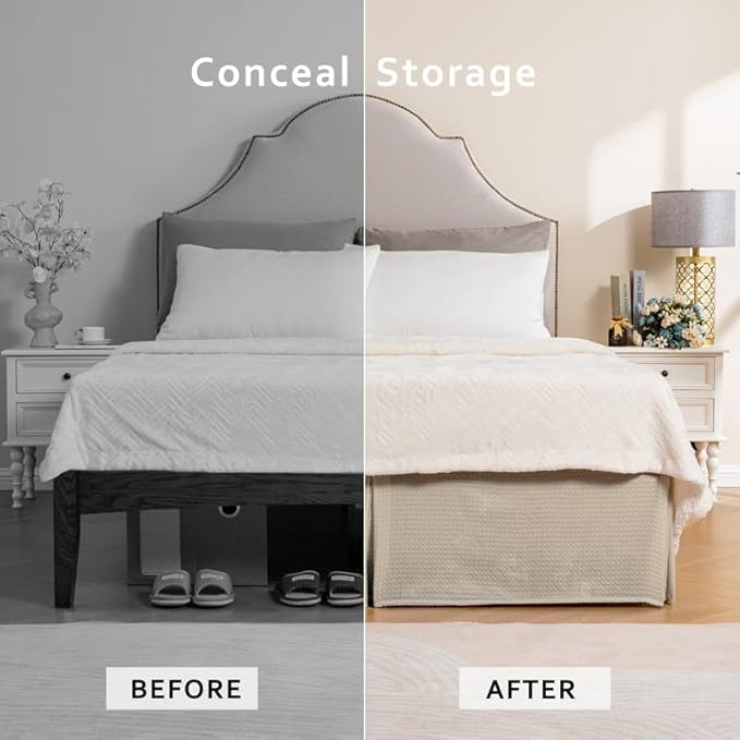 Bed Skirt - Full - 18 in Drop