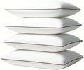 Microfiber Hypoallergenic Bed Pillow - Standard - 17 x 26 in - 4 Piece