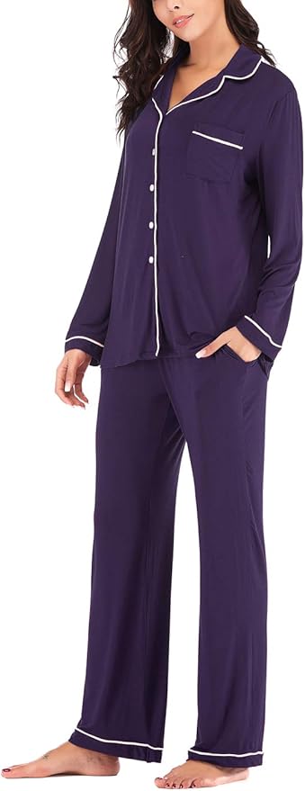 Women's Pajama Set - Long Sleeve - 2 Piece