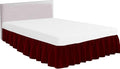 Microfiber Bed Skirt - King - 15 in Drop