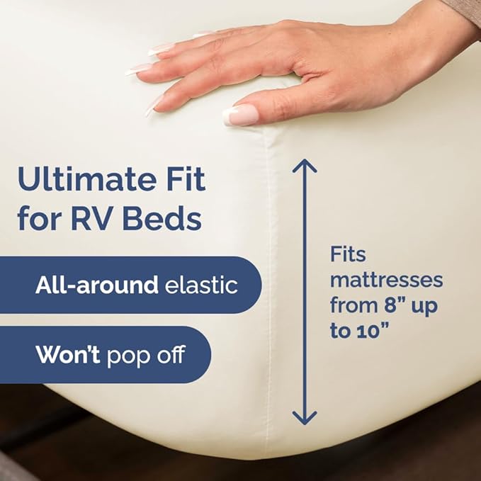 Cooling Bed Sheet Set - Queen - 4 Piece