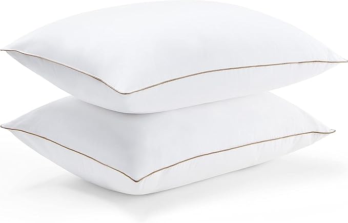 100% Cotton Bed Pillow - Standard - 20 x 26 in - 2 Pack
