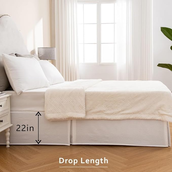 Bed Skirt - Twin - 22 in Drop