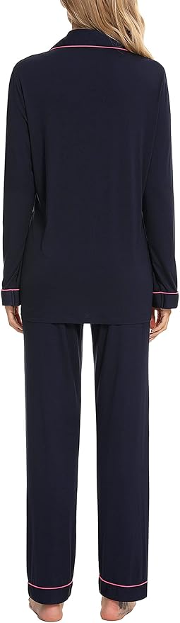 Women's Pants Pajama Set - Long Sleeve - 2 Piece