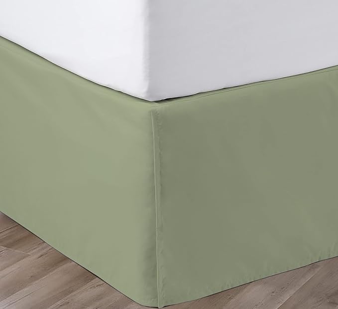 Microfiber Bed Skirt - King - 15 in Drop