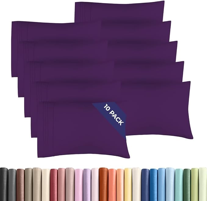 Pillowcase Set - Standard - 10 Piece