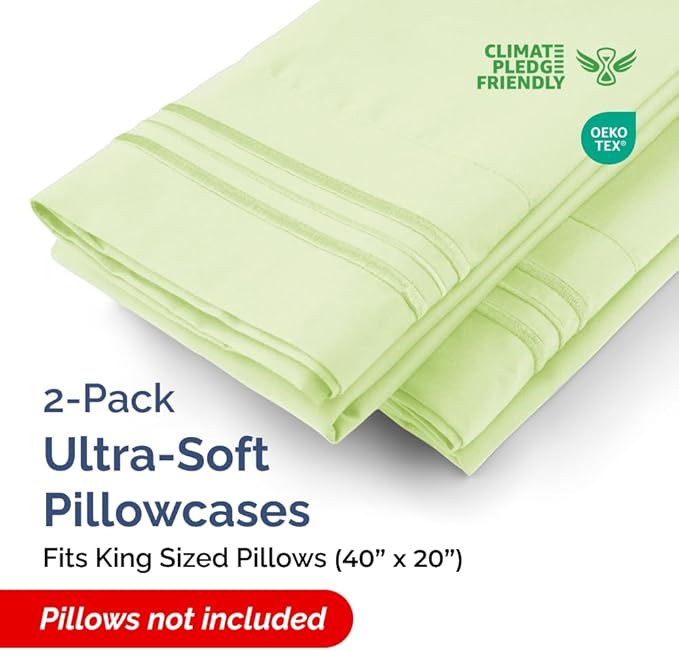 Pillowcase Set - King - 2 Piece
