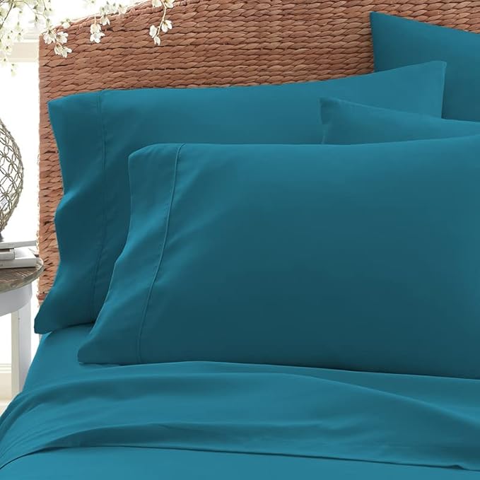 100% Cotton Pillowcase Set - King - 2 Piece