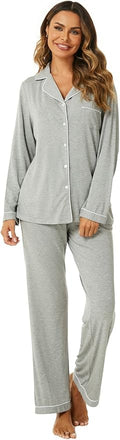 Women's Pajama Set - Long Sleeve - 2 Piece