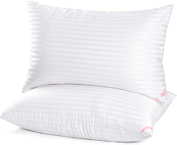 Microfiber Bed Pillow - Queen - 20 x 30 in - 2 Pack