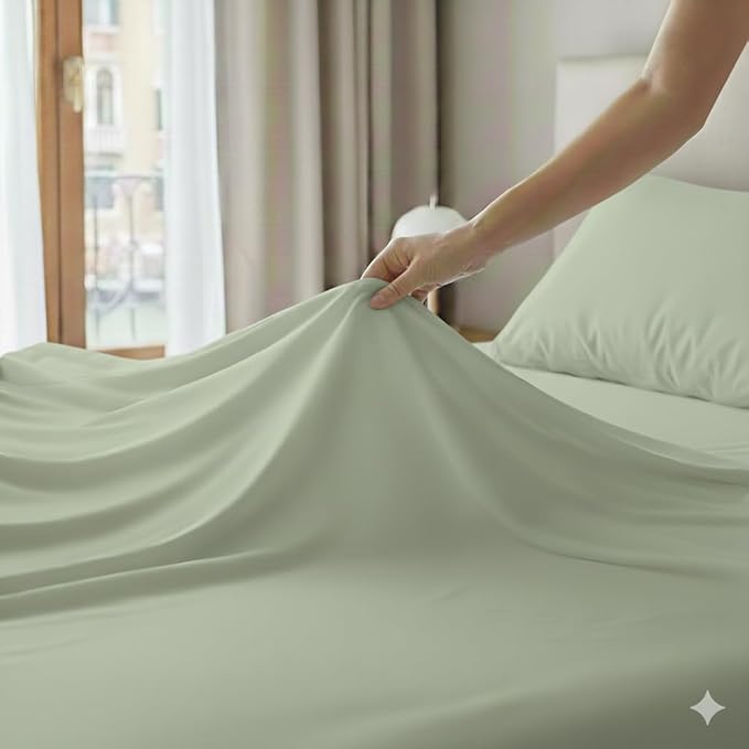 100% Cotton Flat Sheet - Queen