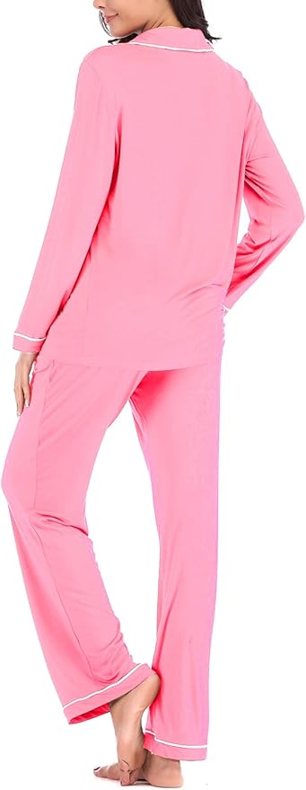 Women's Pajama Set - Long Sleeve - 2 Piece