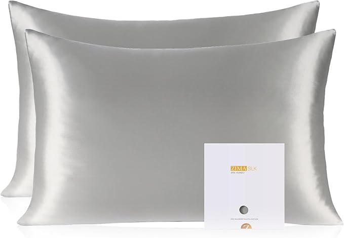 Mulberry Silk Pillowcase Set - Standard - 2 Pack