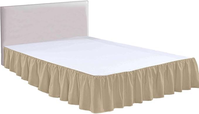 Microfiber Bed Skirt - Full - 18 in Drop