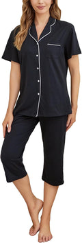 Capri Pajama Set - Short Sleeve - 2 Piece