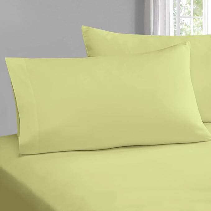 100% Cotton Pillowcase Set - King - 2 Piece
