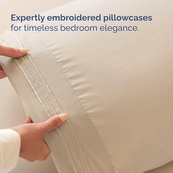 Cooling Bed Sheet Set - Full - 4 Piece