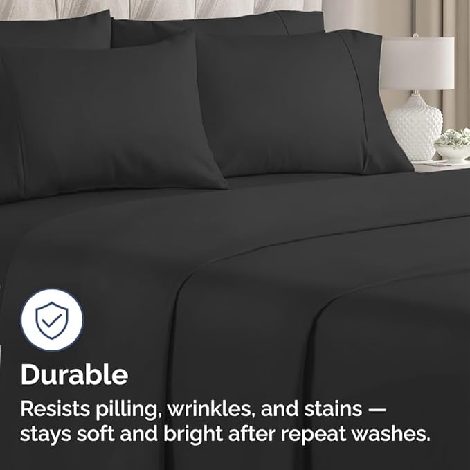Pillowcase Set - King - 4 Pack - 4 Piece