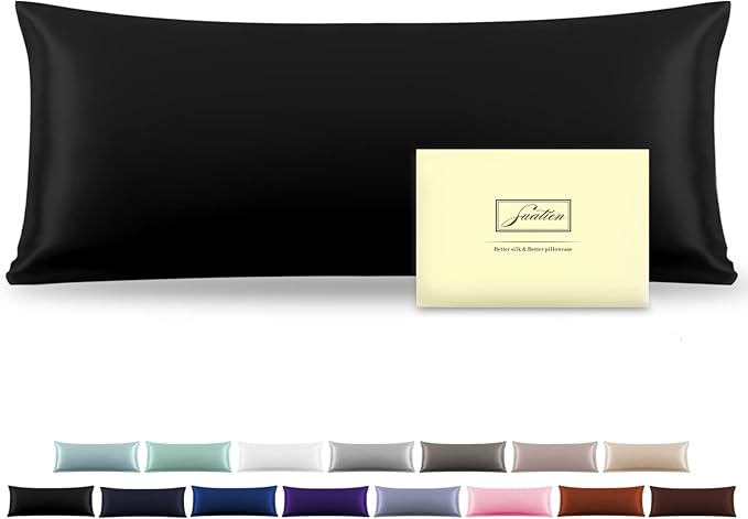 Mulberry Silk Cooling Pillowcase - 20 x 54 in