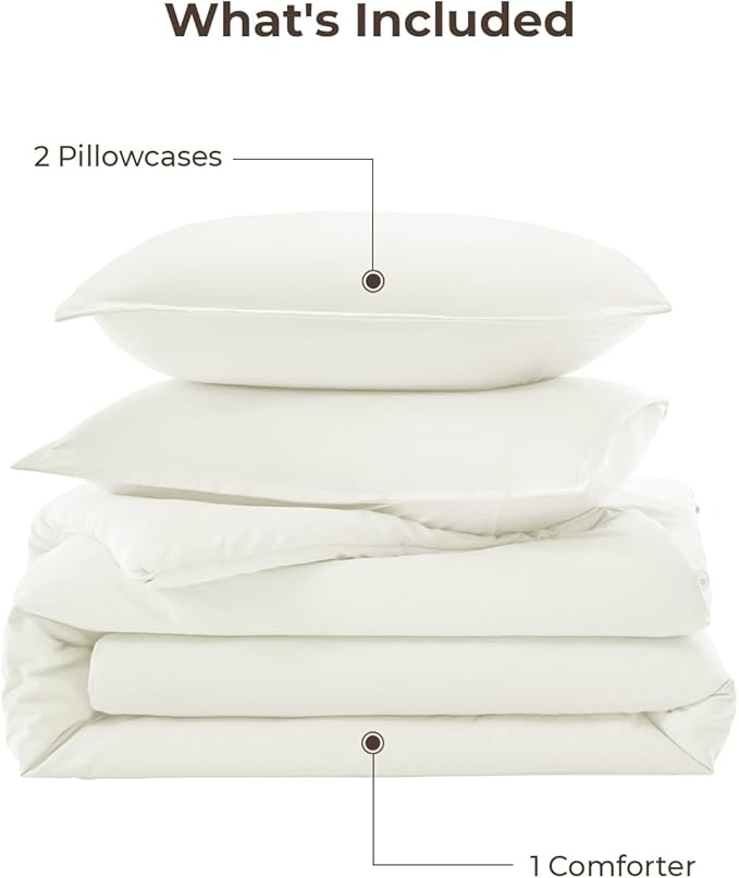 Comforter Set - Queen - 90 x 90 in - 3 Piece