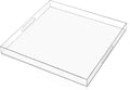 Bed Tray - King - 24 x 24 in