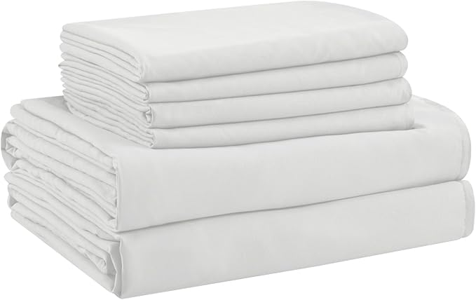 Cooling Bed Sheet Set - King - 16 in Deep Pocket - 6 Piece