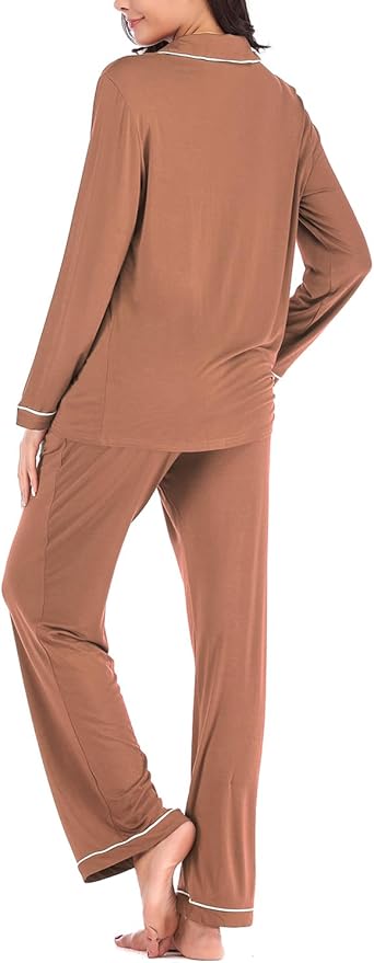 Women's Pajama Set - Long Sleeve - 2 Piece