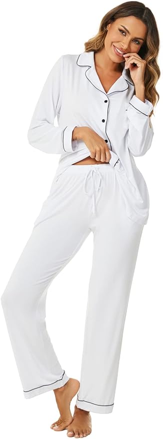Women's Pajama Set - Long Sleeve - 2 Piece