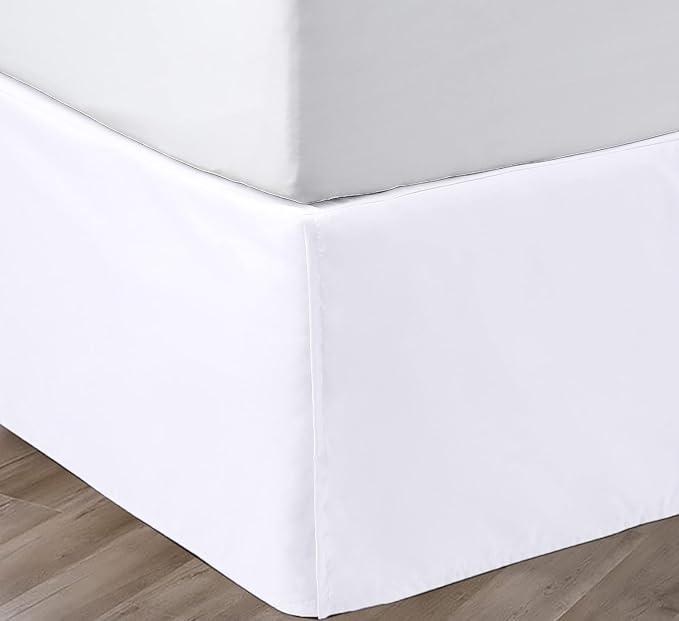 Microfiber Bed Skirt - King - 15 in Drop