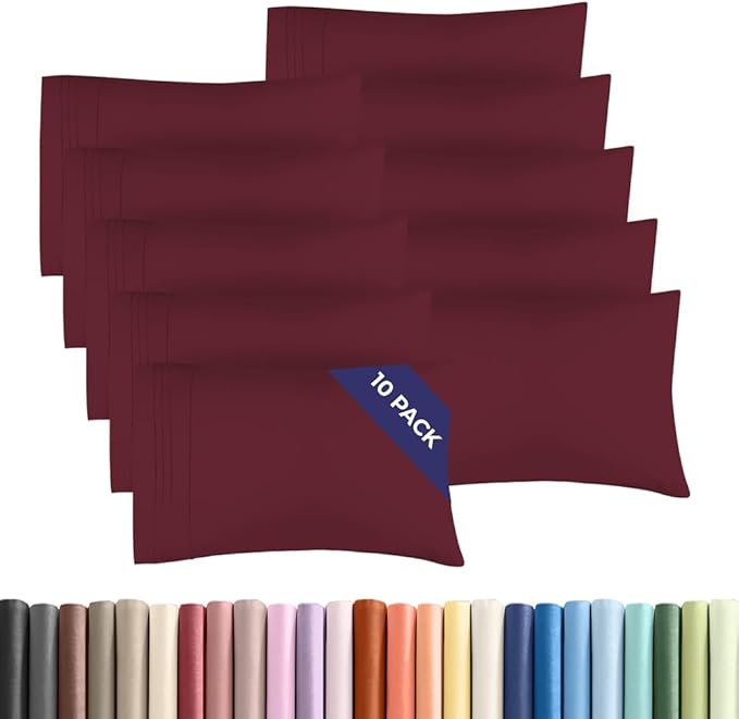 Pillowcase Set - King - 10 Piece