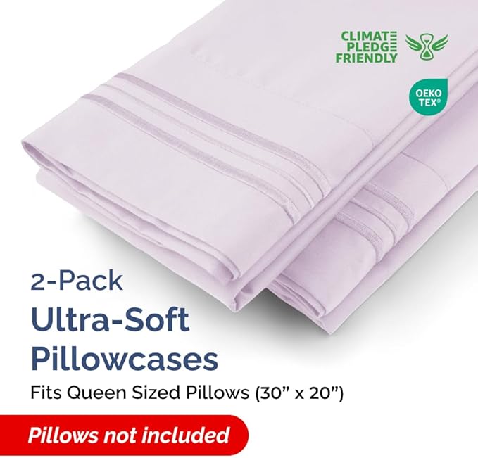 Pillowcase Set - Queen - 2 Piece