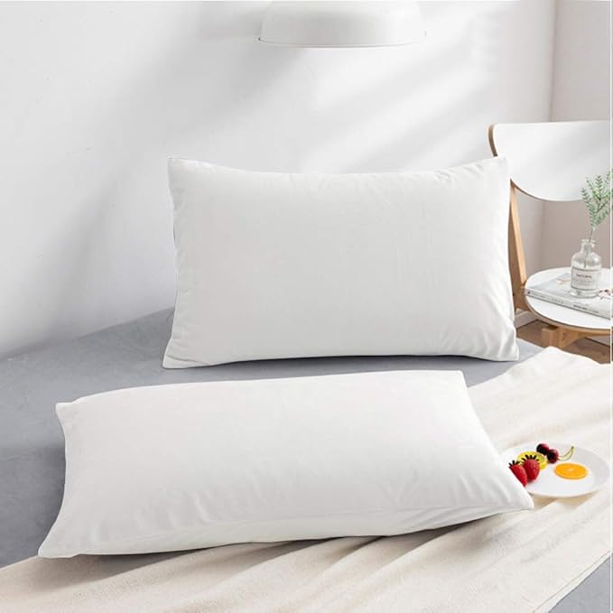 Flannel Pillowcase Set - King - 20 x 36 in - 2 Pack