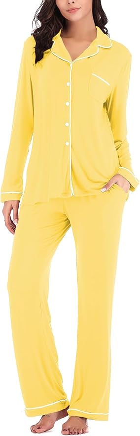 Women's Pajama Set - Long Sleeve - 2 Piece