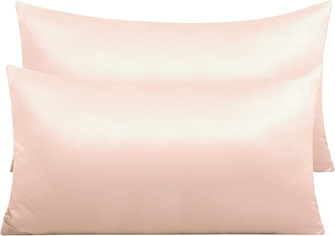 Satin Pillowcase Set - King - 20 x 36 in - 2 Piece